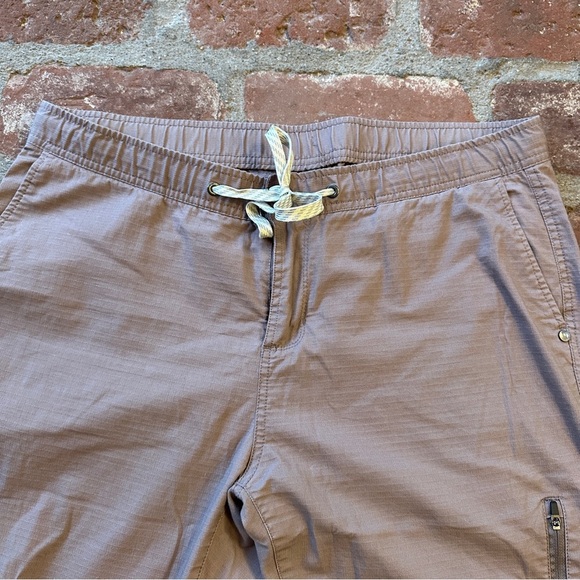 Vuori Women Ripstop Light Terracota Active Pants Size XL Drawstring and Zipper - Picture 4 of 13